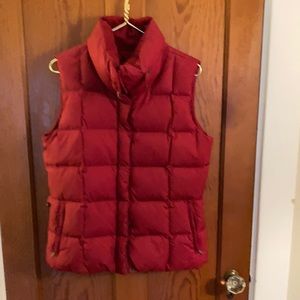 Eddie Bauer down vest, large